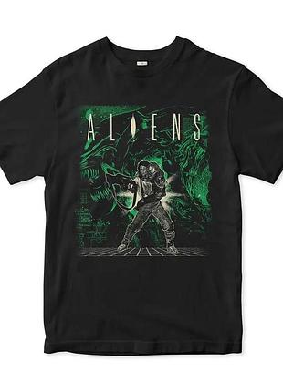Футболка aliens by james cameron unisex