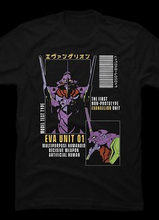 Футболка evangelion unit-02 unisex