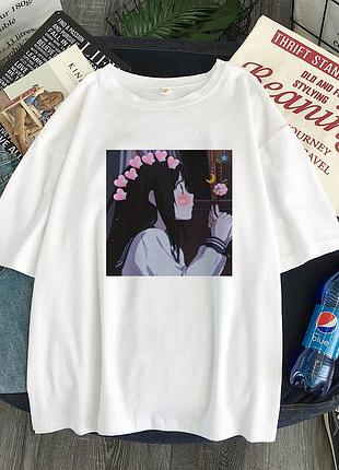 Футболка «anime girl» unisex