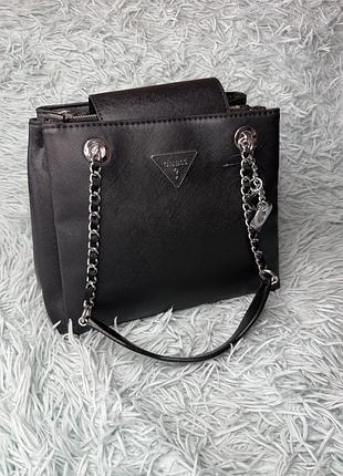 Стильна сумка guess середнього розміру