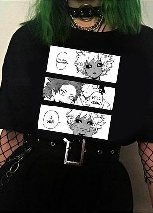 Футболка аниме моя геройская академия unisex
