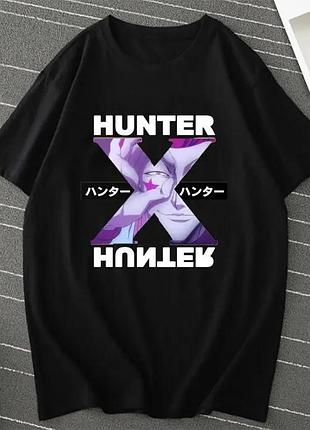 Футболка «hunter × hunter» чорний