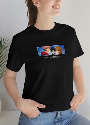 Футболка магическая битва - jujutsu kaisen unisex