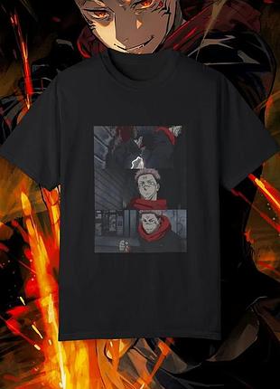 Футболка магическая битва unisex