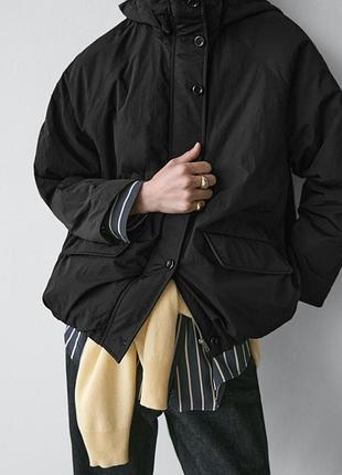 Куртка парка massimo dutti оверсайз