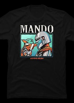 Футболка the mandalorian found you unisex