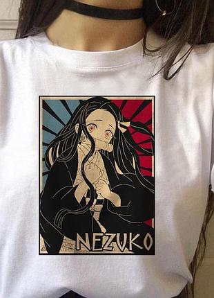 Футболка аниме demon slayer unisex