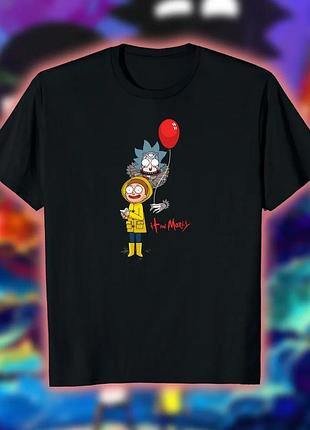 Футболка рик и морти оно unisex