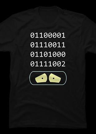 Футболка binary nightmare unisex