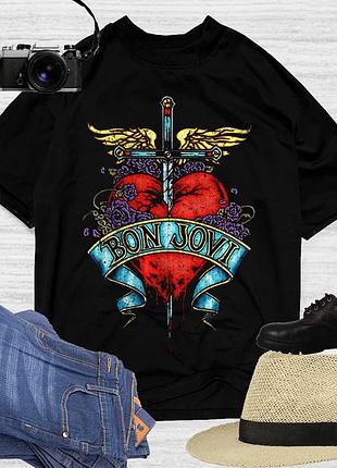 Футболка bon jovi