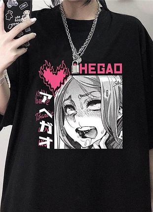 Футболка «ahegao girl» unisex