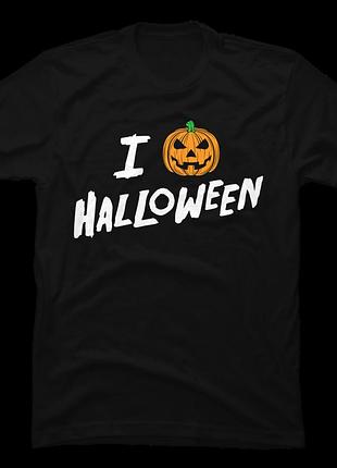 Футболка i love halloween