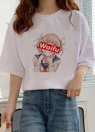 Футболка anime waifu