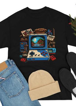 Футболка ретро игра unisex