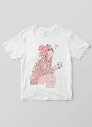 Футболка darling in the franxx zero two