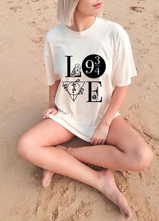 Футболка гаррі поттер love