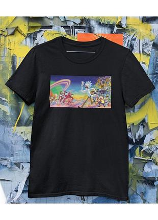 Футболка rick and morty