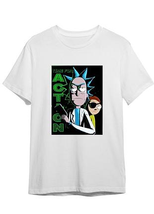 Футболка rick and morty