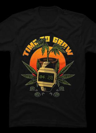 Футболка time to grow