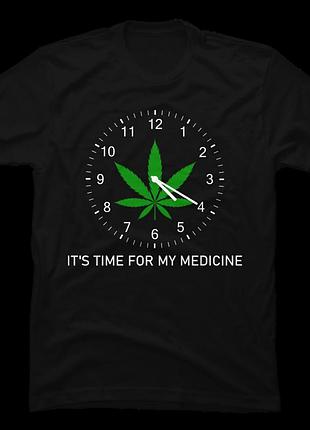 Футболка 420 cannabis time