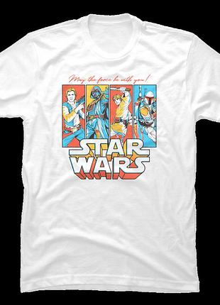 Футболка star wars pop art