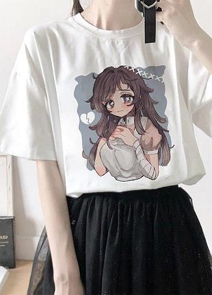 Футболка «анімі дівчина-харадзюку» unisex