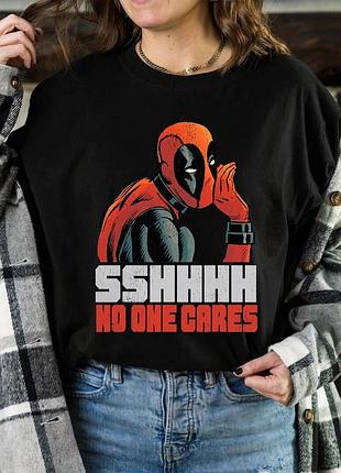 Футболка deadpool shhhh