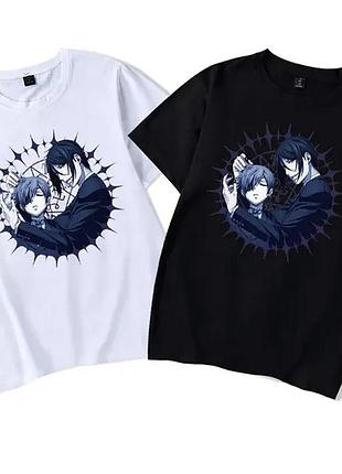 Футболка аниме «сиэль фантомхайв - black butler» unisex