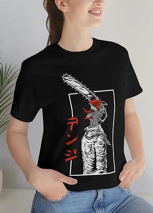 Футболка аниме chainsaw man