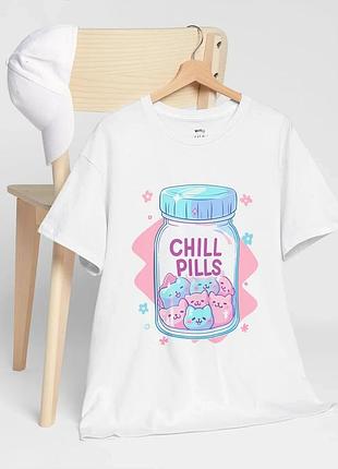 Футболка pastel goth chill pills