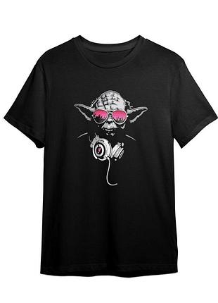 Футболка star wars - йода unisex