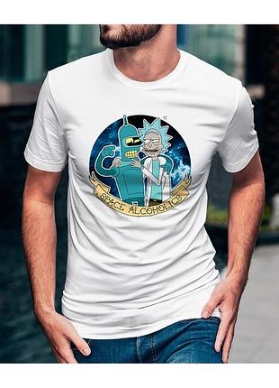 Футболка rick and morty