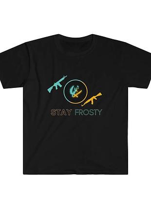 Футболка counter-strike global offensive "stay frosty"