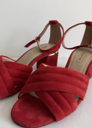 Босоніжки massimo dutti, натуральна замша, 38 розмір