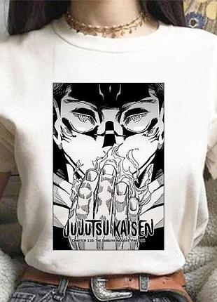 Футболка магічна битва — jujutsu kaisen