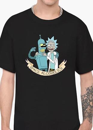 Футболка rick and morty