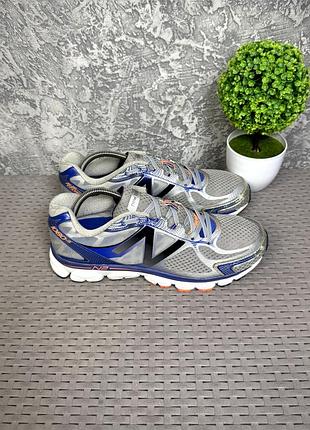 New balance cushioning 1080v5 кроссовки 45 размер беговые серые