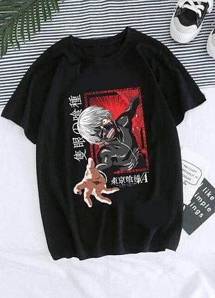 Футболка аниме tokyo ghoul - токийский гуль