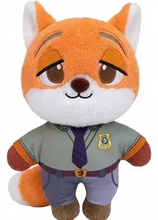 М’яка іграшка zootopia 008 25 см лис нік уайлд