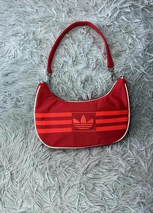 Сумка багет adidas текстиль