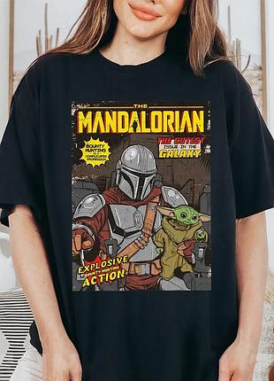 Футболка star wars the mandalorian unisex