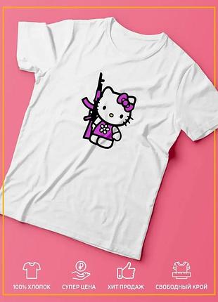 Футболка hello kitty unisex
