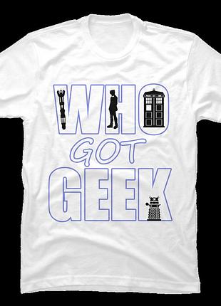 Футболка doctor who