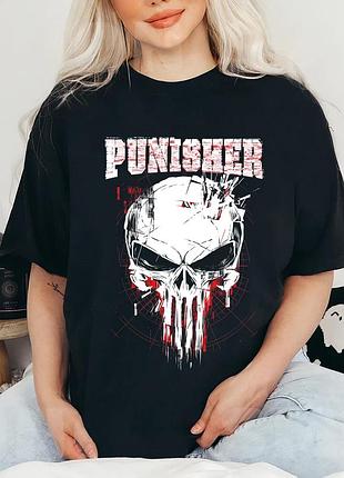 Футболка marvel каратель unisex
