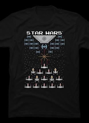 Футболка pixel wars - rebels vs empire