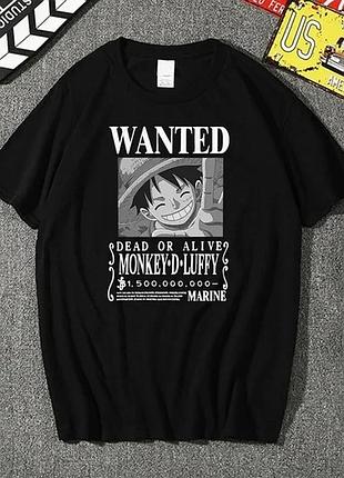 Футболка аниме «one piece. большой куш» unisex