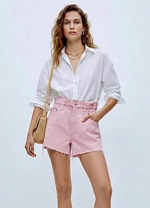 Джинсові  шорти slouchy з високою посадкою jennyfer 🌸