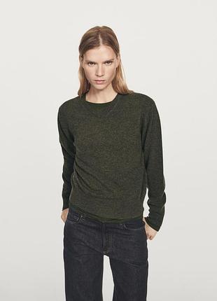 Шерстяной свитер massimo dutti