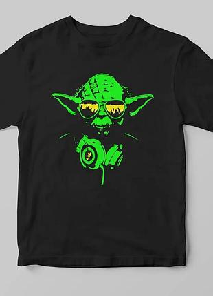 Футболка star wars - йода unisex