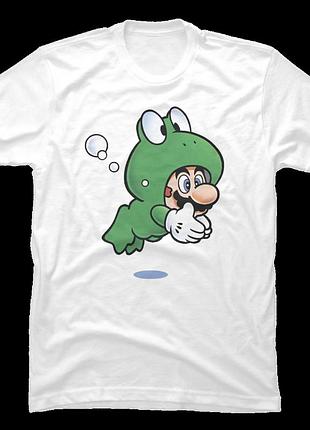 Футболка mario frog